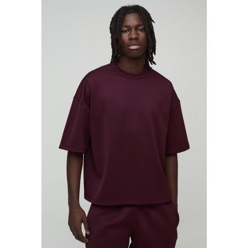 T-shirt oversize à col montant - S - Boohooman - Modalova