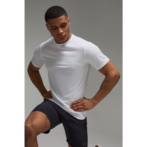 T-shirt de sport droit imprimé - MAN Active homme - 2XL - Boohooman - Modalova