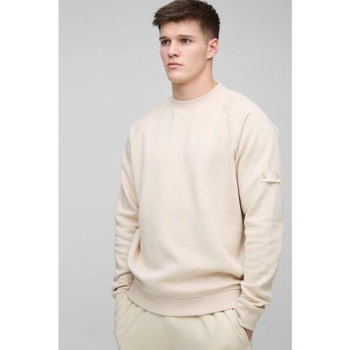 Tall - Sweat oversize à manches raglan - S - Boohooman - Modalova