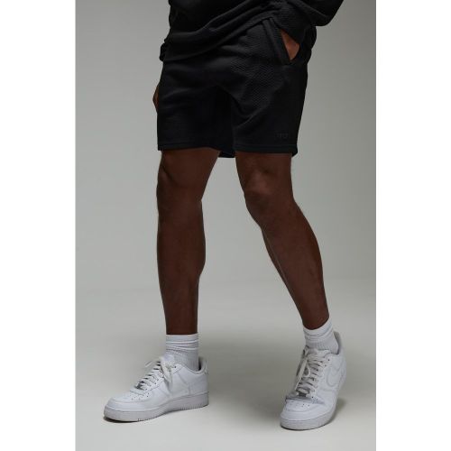 Short de sport texturé en maille - MAN - S - Boohooman - Modalova