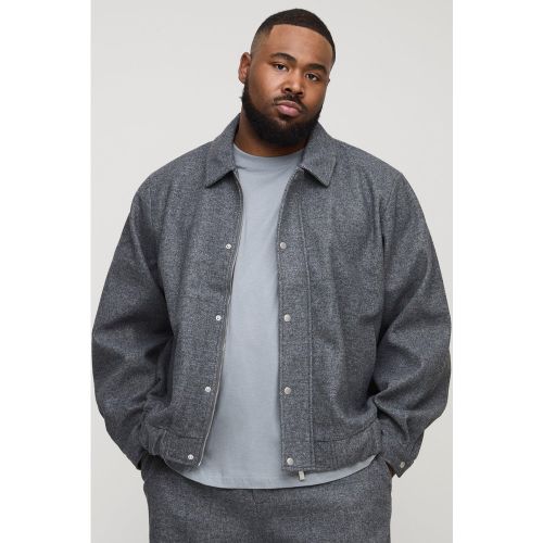 Grande taille - Bomber oversize - XXXL - Boohooman - Modalova