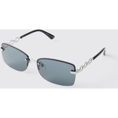 Lunettes de soleil navigateur ées - ONE SIZE - Boohooman - Modalova