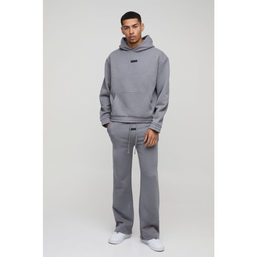 Survêtement oversize à slogan - S - Boohooman - Modalova