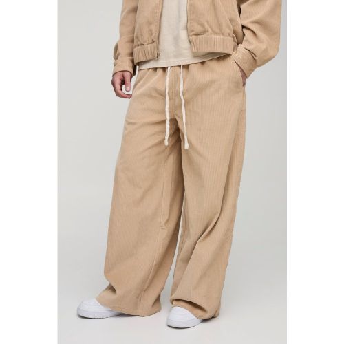 Pantalon baggy en velours côtelé - S - Boohooman - Modalova