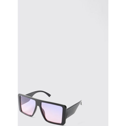 Lunettes de soleil à imprimé rose - ONE SIZE - Boohooman - Modalova