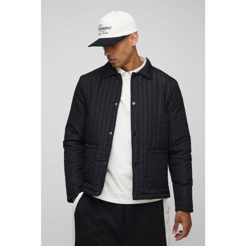 Veste Harrington matelassée - S - Boohooman - Modalova