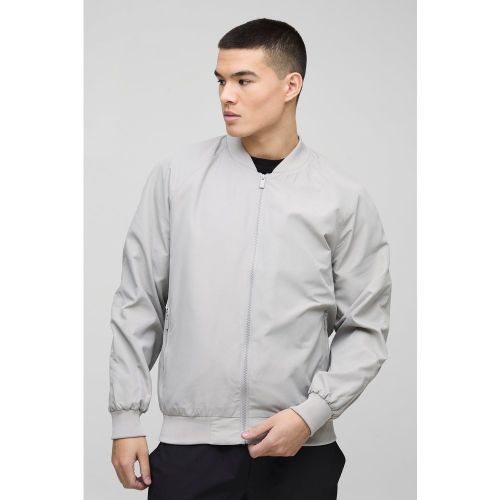 Bomber droit léger en nylon homme - S - Boohooman - Modalova