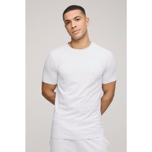 T-shirt basique à col rond - S - Boohooman - Modalova