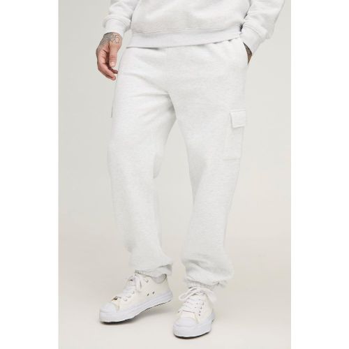 Tall - Jogging cargo large épais - S - Boohooman - Modalova