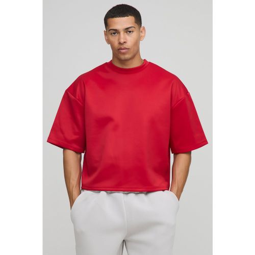 T-shirt oversize à manches 3/4 - S - Boohooman - Modalova