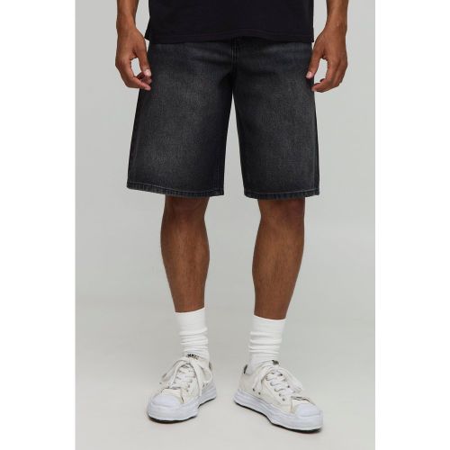 Short baggy délavé en jean - 28 - Boohooman - Modalova