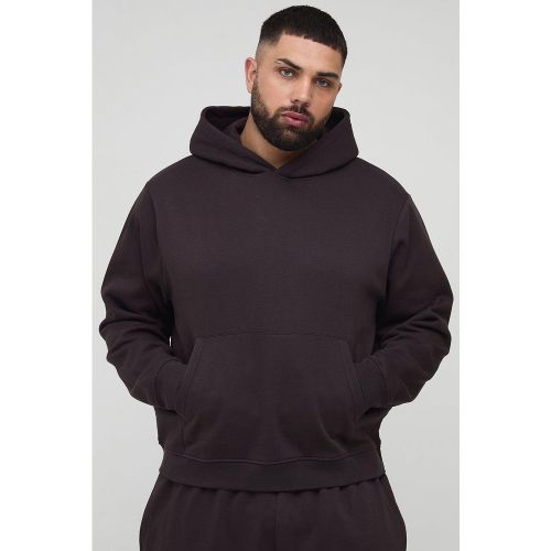 Grande taille - Sweat à capuche oversize basique homme - 2XL - Boohooman - Modalova