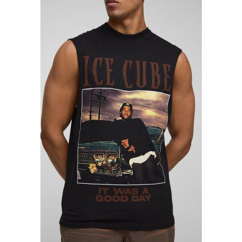 Débardeur droit à imprimé Ice Cube homme - S - Boohooman - Modalova