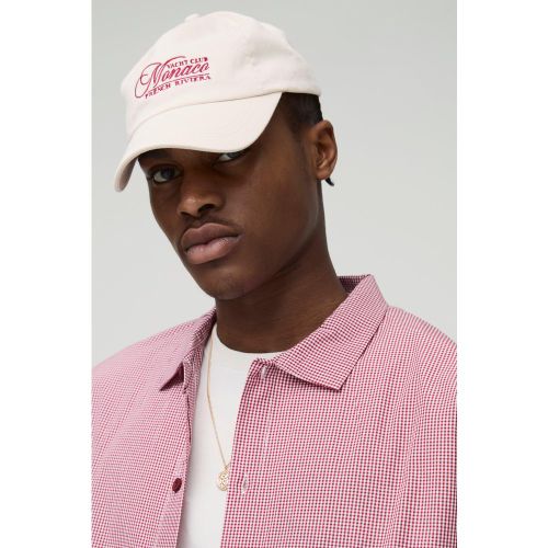 Casquette à broderie Monaco - ONE SIZE - Boohooman - Modalova