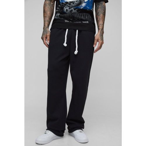 Tall - Jogging oversize à cordon en corde - 2XL - Boohooman - Modalova
