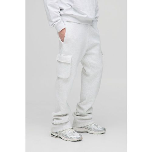 Tall Slim Stacked Flare Cargo Joggers - 2XL - Boohooman - Modalova