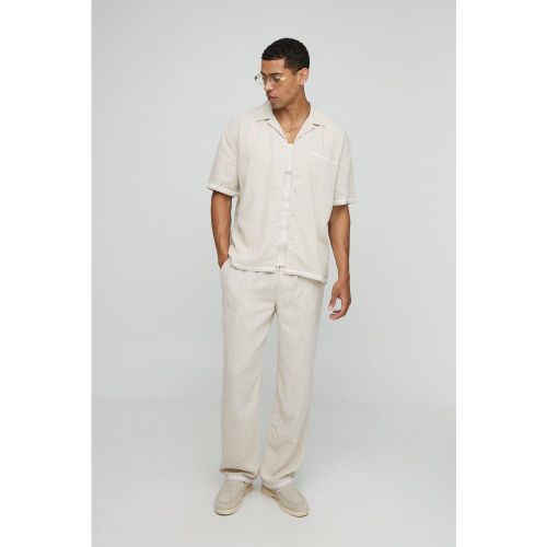 Ensemble oversize à bordures contrastantes - S - Boohooman - Modalova