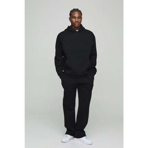Sweat à capuche oversize à slogan - S - Boohooman - Modalova