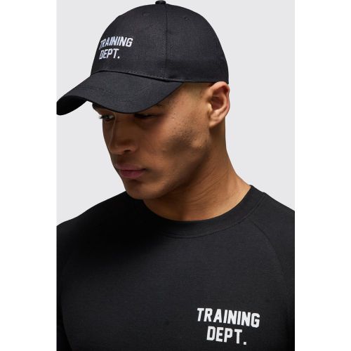 Casquette de baseball à slogan - ONE SIZE - Boohooman - Modalova