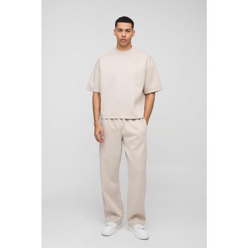 Ensemble oversize avec t-shirt et jogging - S - Boohooman - Modalova