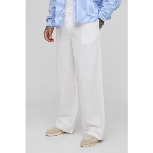 Tall - Pantalon baggy à taille élastiquée - 2XL - Boohooman - Modalova