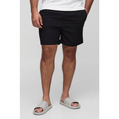 Grande taille - Short de bain mi-long à carreaux - 2XL - Boohooman - Modalova