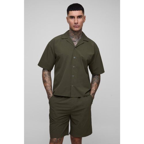 Tall - Ensemble oversize technique avec short - 2XL - Boohooman - Modalova