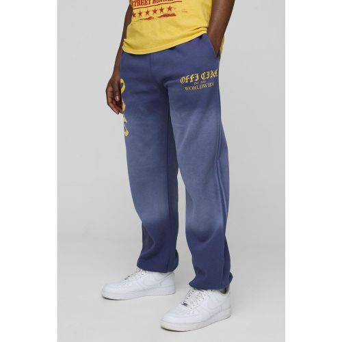 Jogging large délavé - Official - S - Boohooman - Modalova