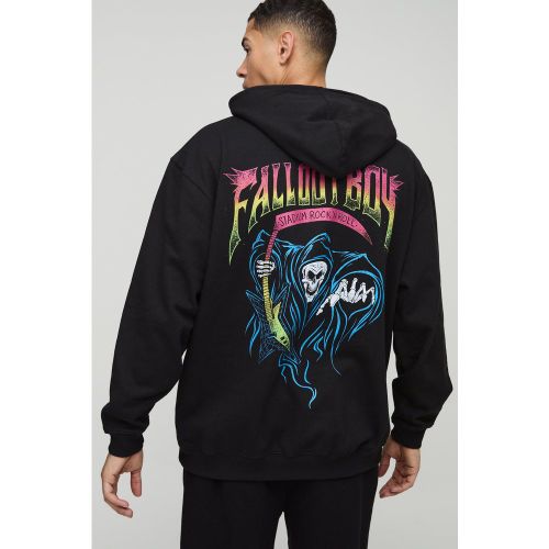 Sweat à capuche oversize à imprimé Fallout homme - S - Boohooman - Modalova