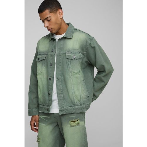 Veste oversize en jean homme - S - Boohooman - Modalova