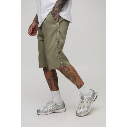 Tall - Short en velours côtelé - 2XL - Boohooman - Modalova