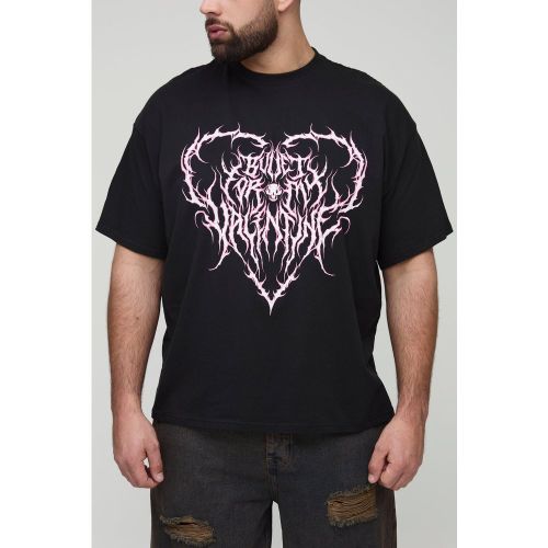 Grande taille - T-shirt oversize à imprimé Bullet For My Valentine - 2XL - Boohooman - Modalova
