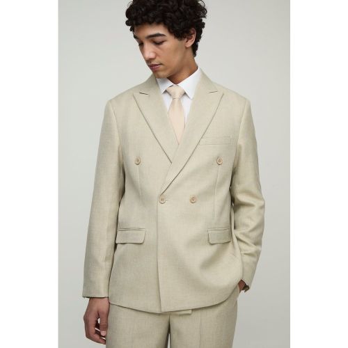 Blazer de costume oversize croisé - S - Boohooman - Modalova