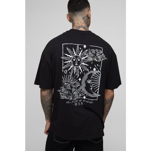 Tall - T-shirt oversize imprimé - S - Boohooman - Modalova