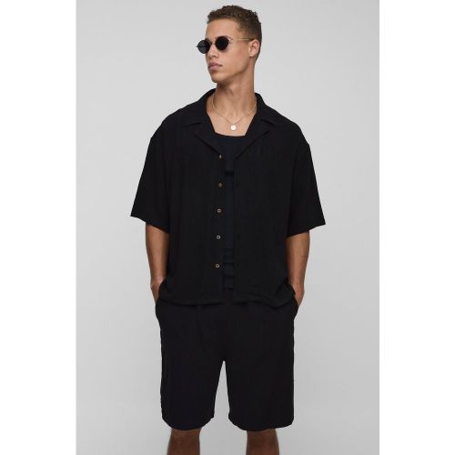 Tall - Ensemble avec chemise et short - 2XL - Boohooman - Modalova