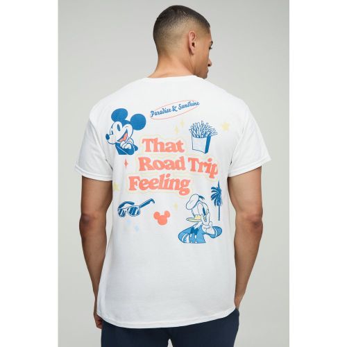 T-shirt oversize imprimé à imprimé Disney Mickey - S - Boohooman - Modalova