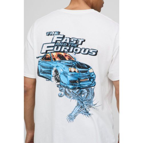 T-shirt oversize à imprimé Fast & Furious - S - Boohooman - Modalova