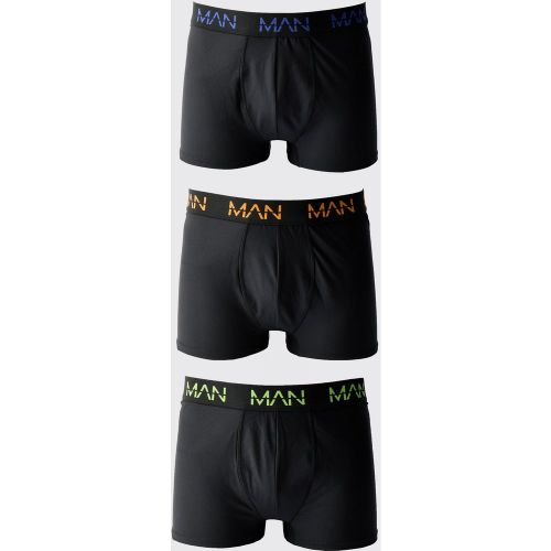 Lot de 3 boxers de sport - MAN Active - 2XL - Boohooman - Modalova