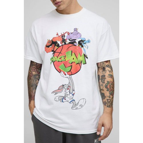 T-shirt oversize à imprimé Space Jam - S - Boohooman - Modalova
