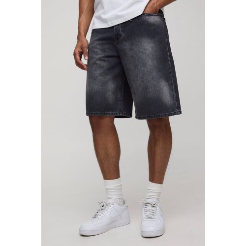 Short baggy délavé en jean - 28 - Boohooman - Modalova