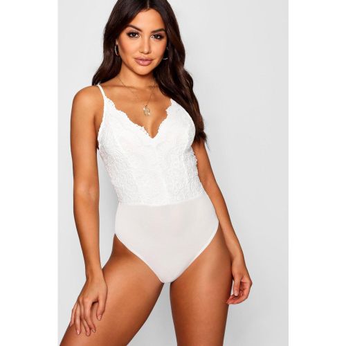 Body Premium À Dentelle - S - boohoo - Modalova