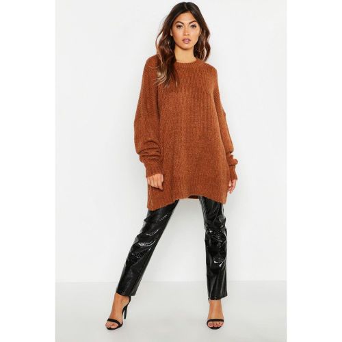 Pull Boyfriend Oversize En Maille Côtelée - S/M - boohoo - Modalova