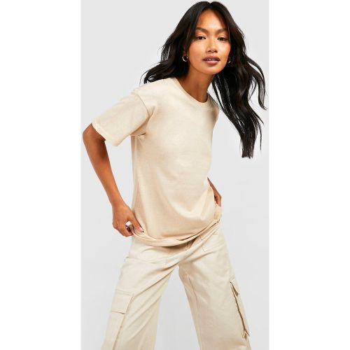 T-Shirt Boyfriend Oversize Basique - M - boohoo - Modalova