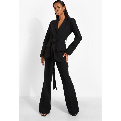 Blazer De Costume À Attaches - 36 - boohoo - Modalova