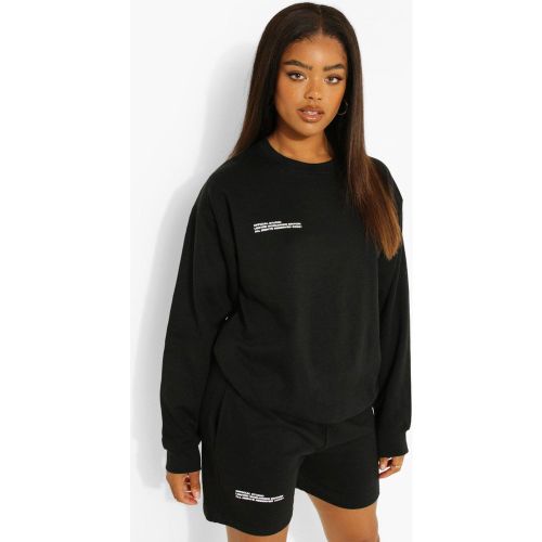 Ensemble De Survêtement Imprimé Avec Short - Xl - boohoo - Modalova