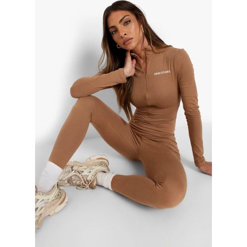 Combinaison Moulante Zippée - 36 - boohoo - Modalova