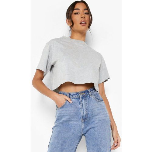 Crop Top Basique À Manches Courtes - 40 - boohoo - Modalova