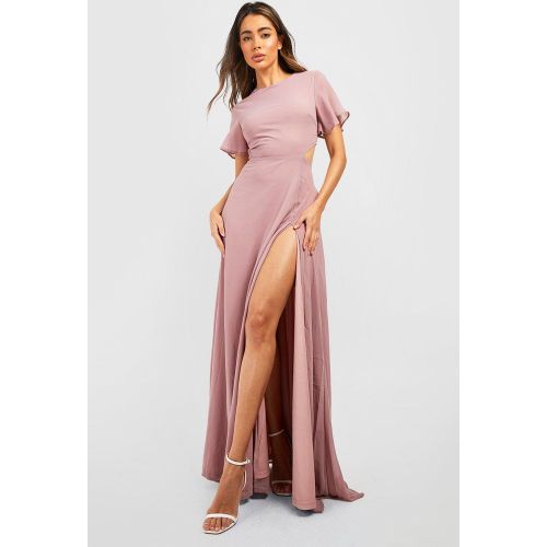 Robe Longue À Découpes - 44 - boohoo - Modalova