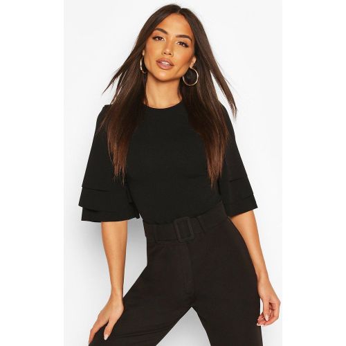 Body À Manches Flare - 40 - boohoo - Modalova