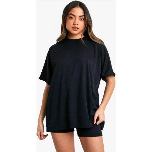 Ensemble Avec T-Shirt Oversize Et Short Cycliste - 40 - boohoo - Modalova